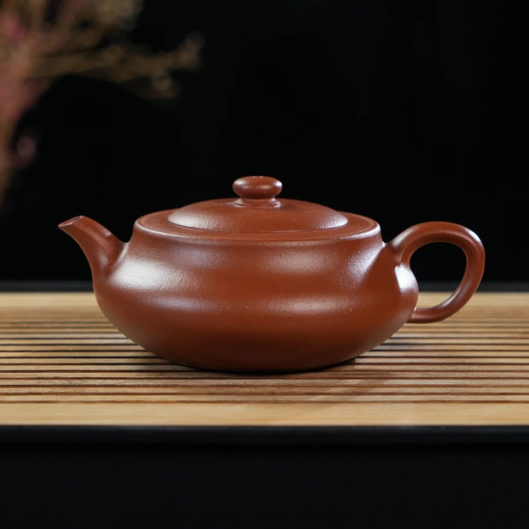 GS20-031   张利灿  宜兴手工紫砂  桑盘