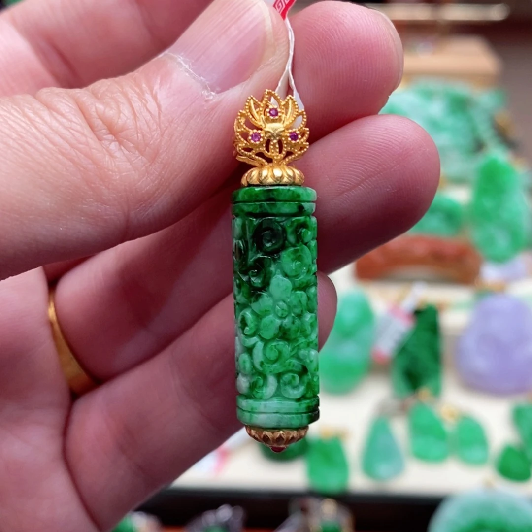 颈饰未镶嵌翡翠翡翠吊坠