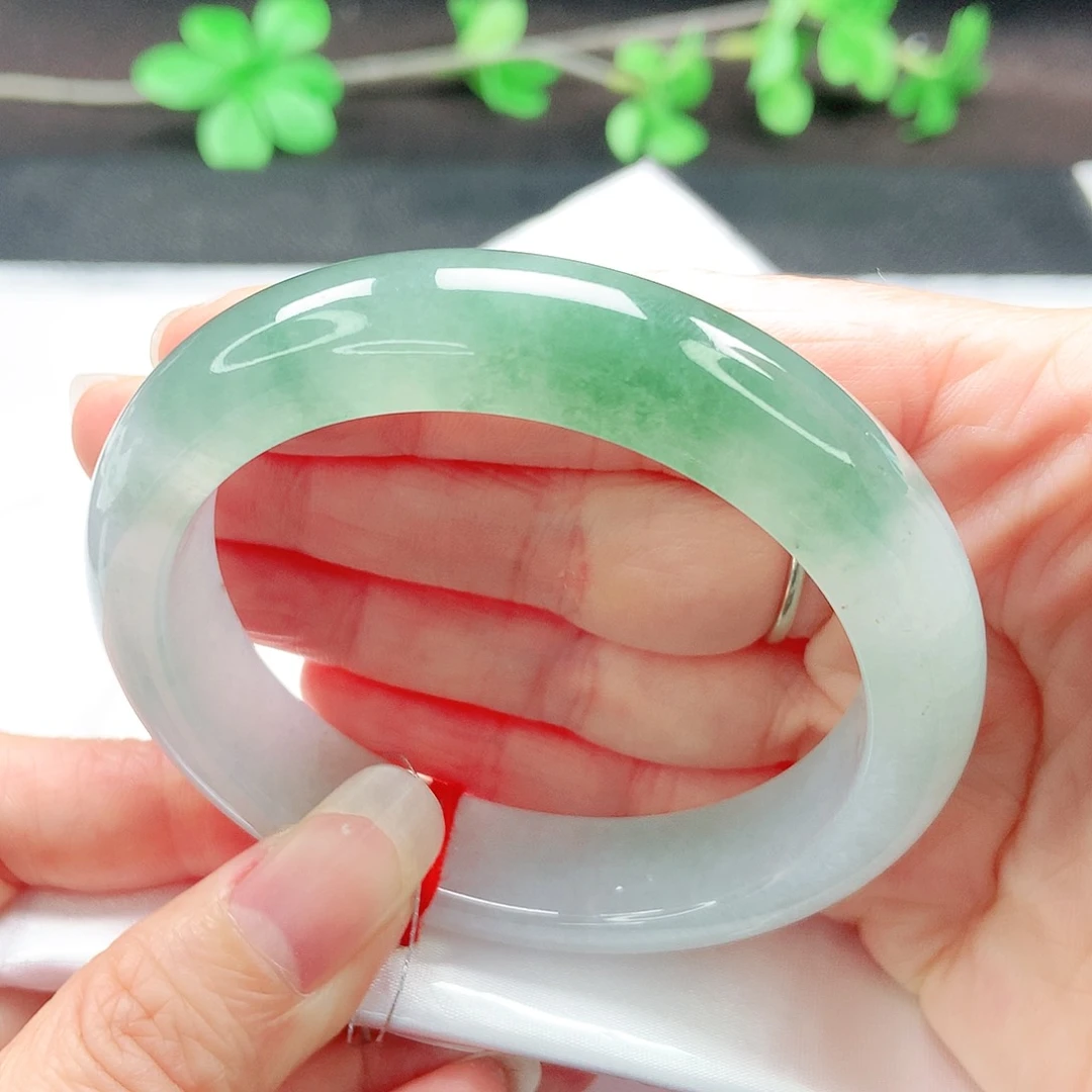 未镶嵌手镯翡翠56圈