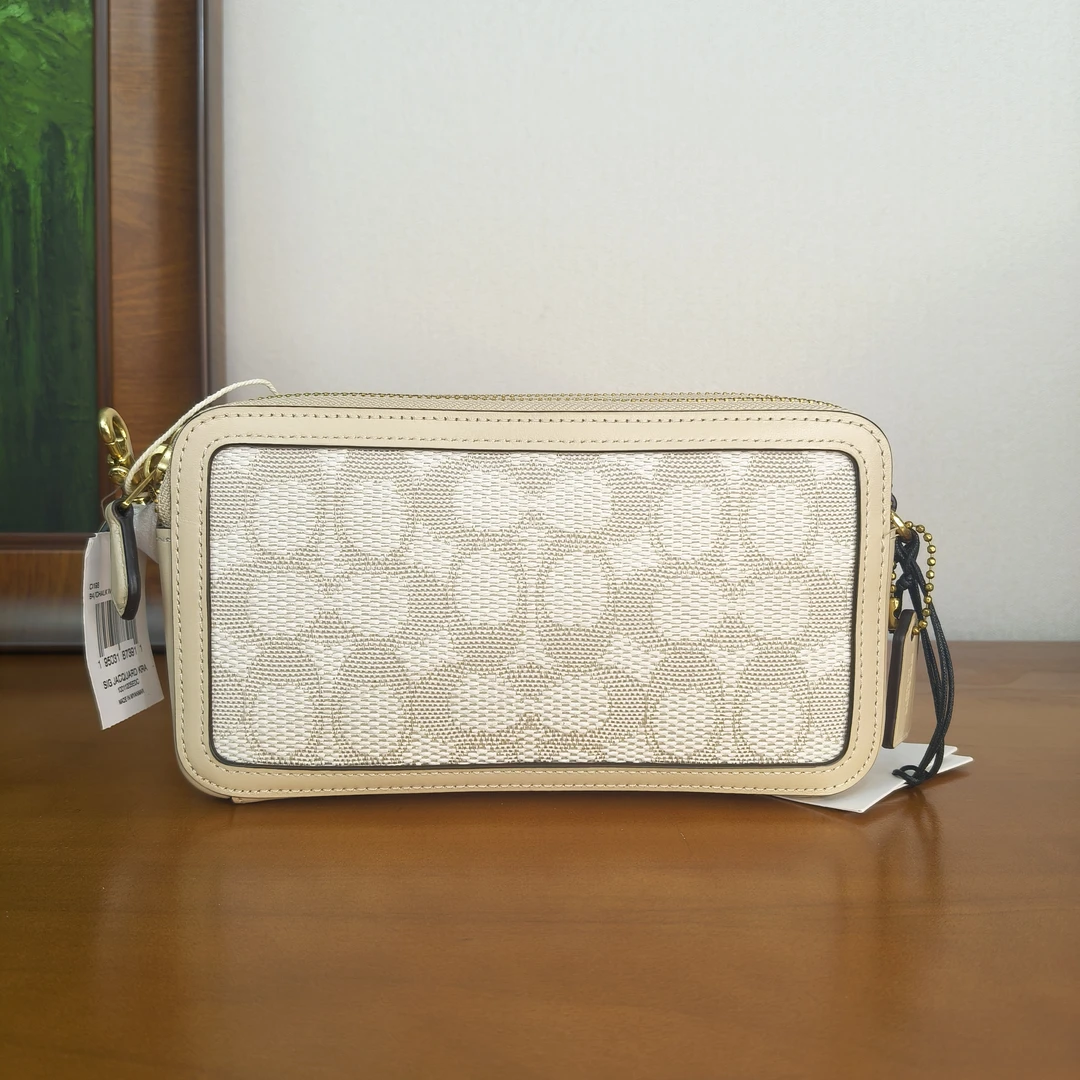95新 COACH/蔻驰 单肩包/19*4*11/A122