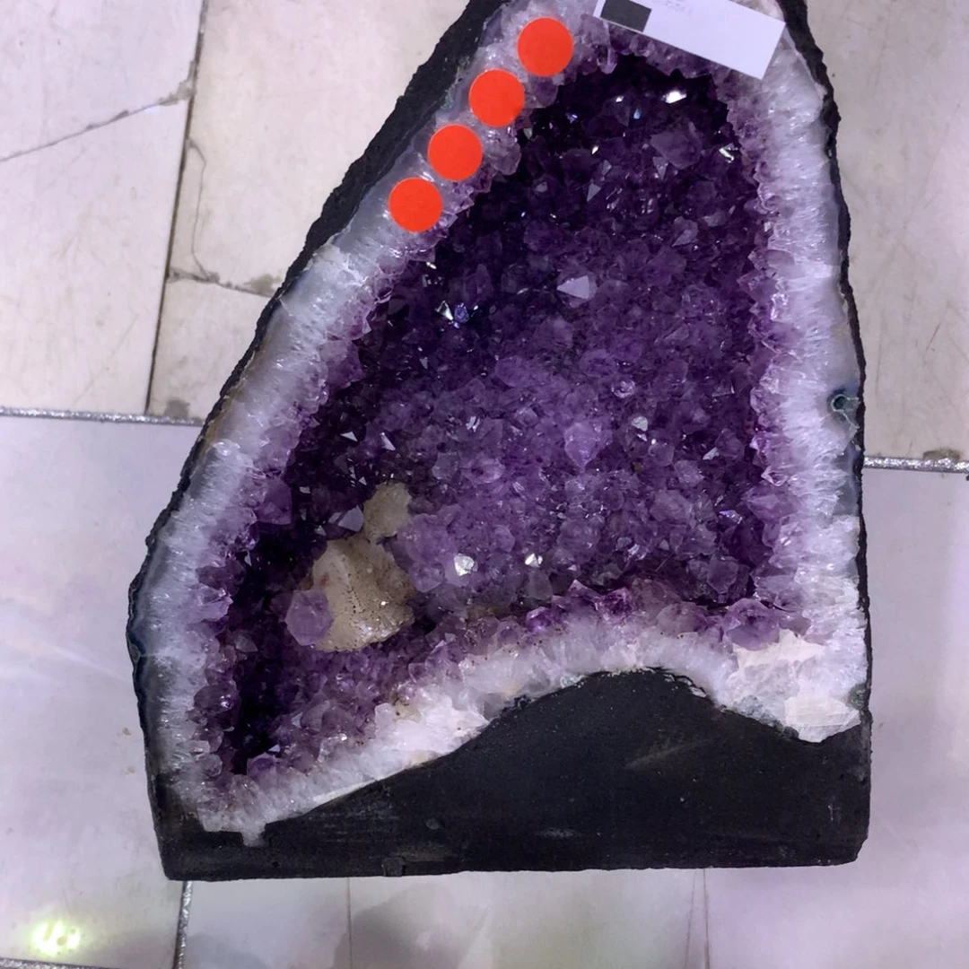 水晶摆件未镶嵌紫晶紫晶洞