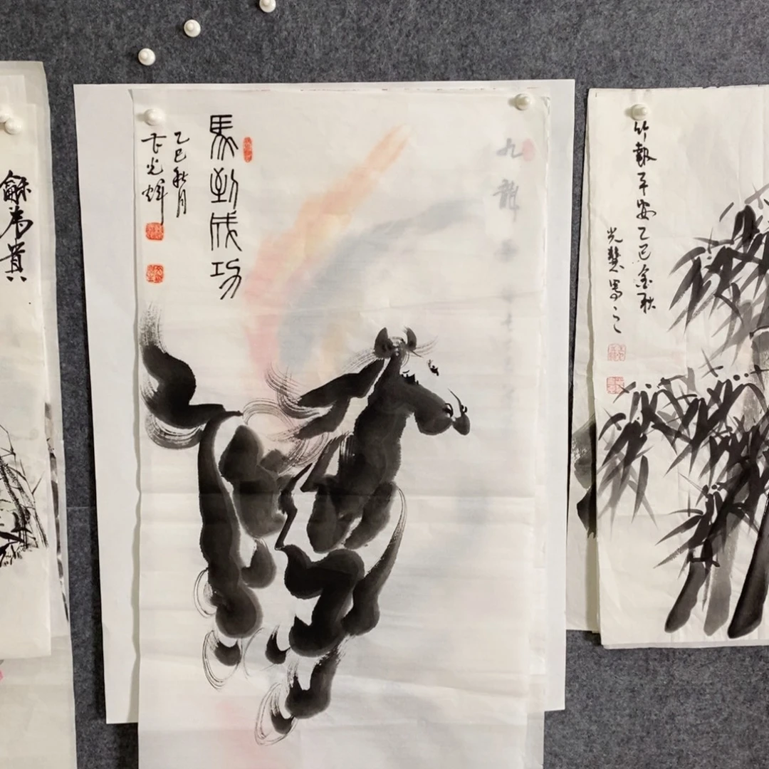 国画手写手绘国画作品99