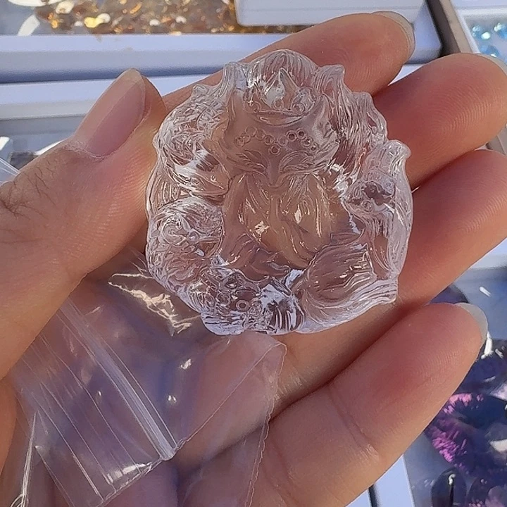 未镶嵌颈饰水晶白水五仙