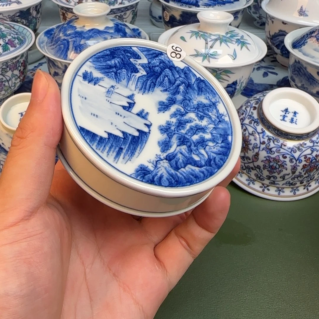 彦祖纯手工手绘茶具98