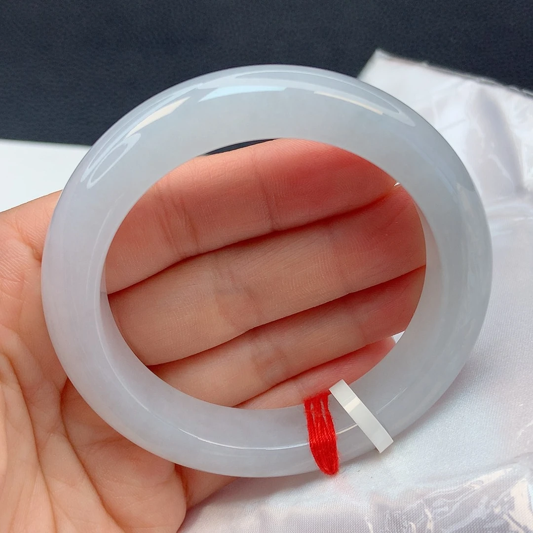 未镶嵌手镯翡翠55圈