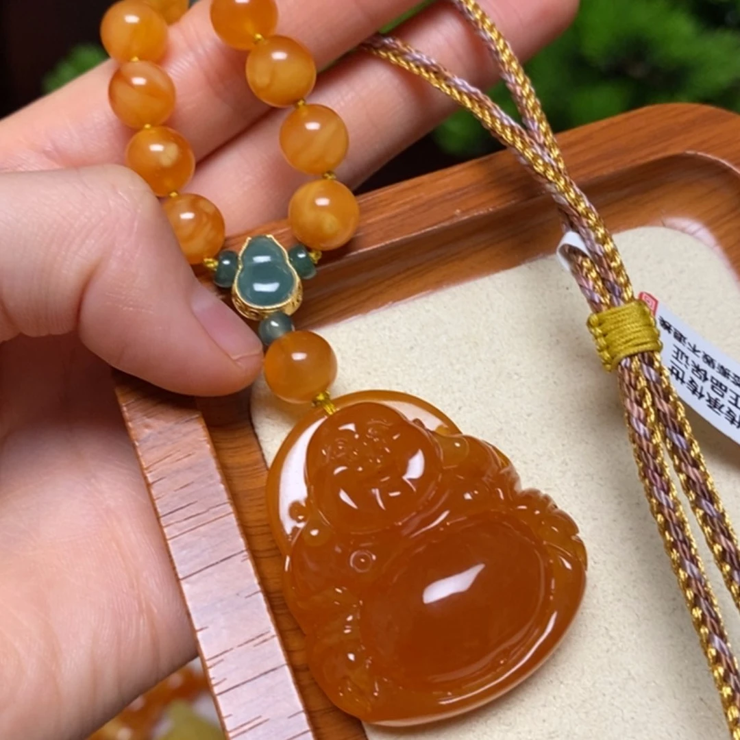 【闪购商品】蜜蜡颈饰未镶嵌项链