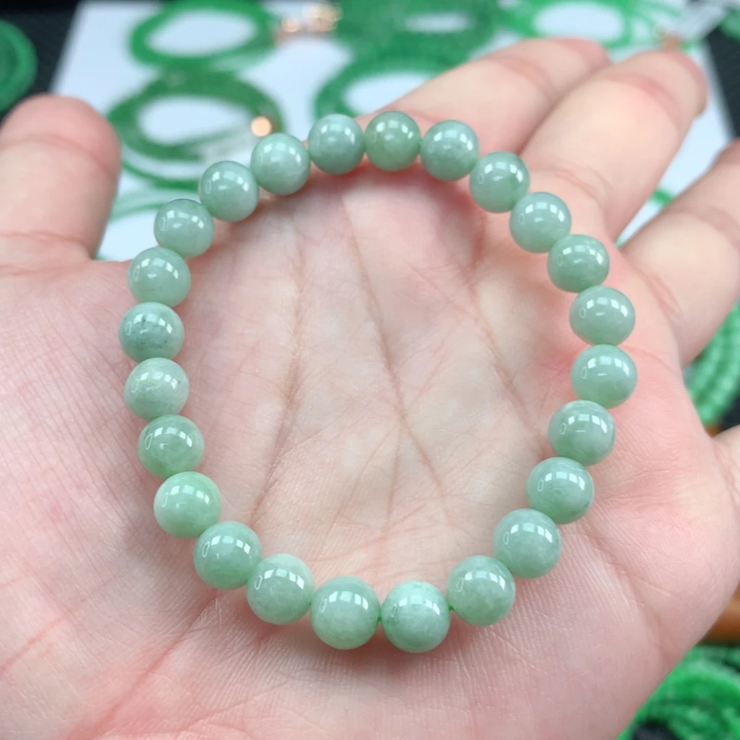 翡翠手链未镶嵌翡翠