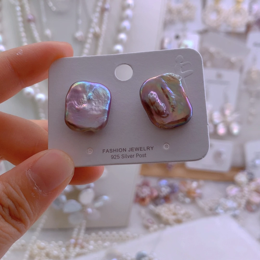 小***娟淡水珍珠耳环未镶嵌