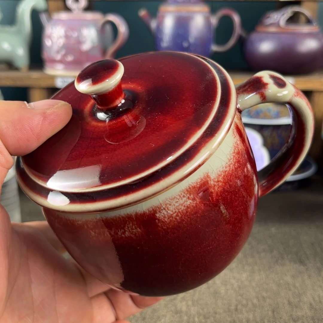 壶神垕钧瓷原矿釉发色13