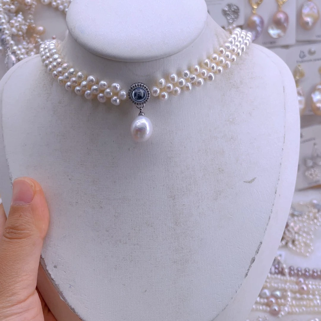 未镶嵌耳饰淡水珍珠