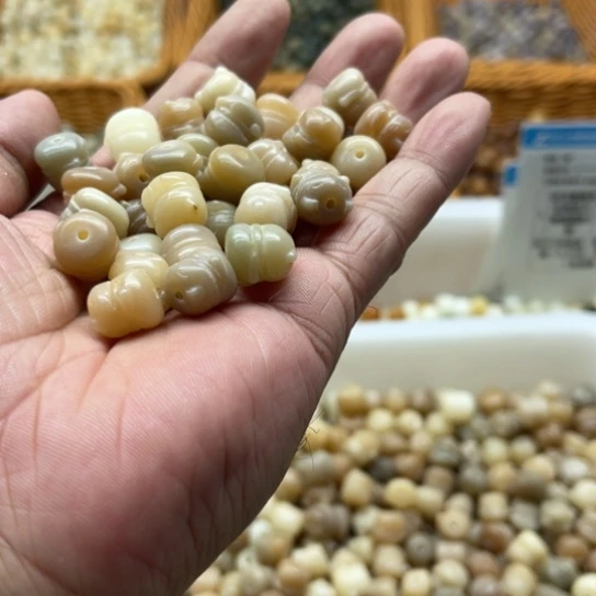 吊坠白玉菩提精品12糖果猫20颗