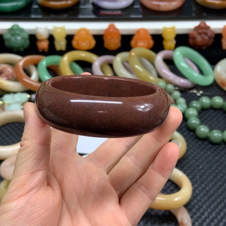 石英质玉未镶嵌手镯