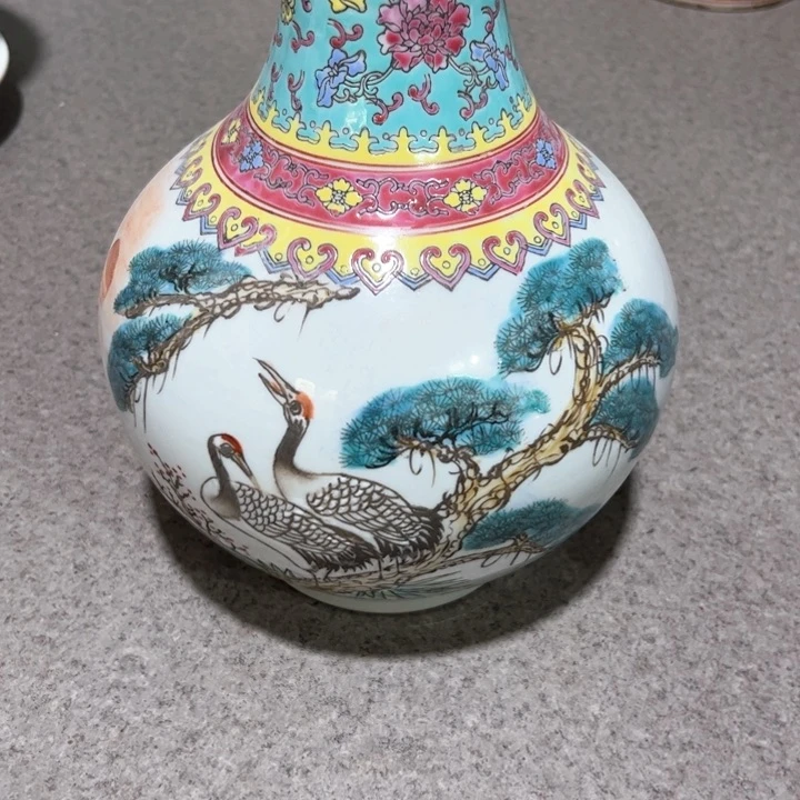 景德镇陶瓷工艺品摆件夜****见