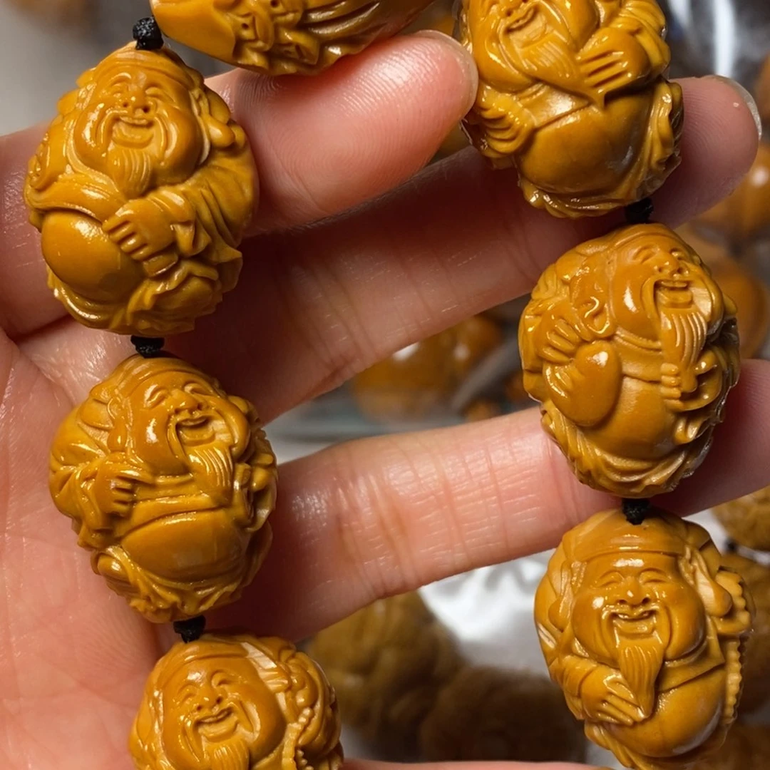 橄榄核手串/手链八大财神