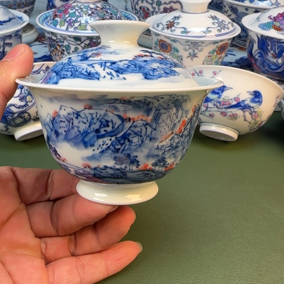 景德镇手绘茶器闪购123