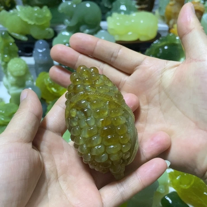 【闪购商品】未镶嵌蛇纹石玉把件(****)