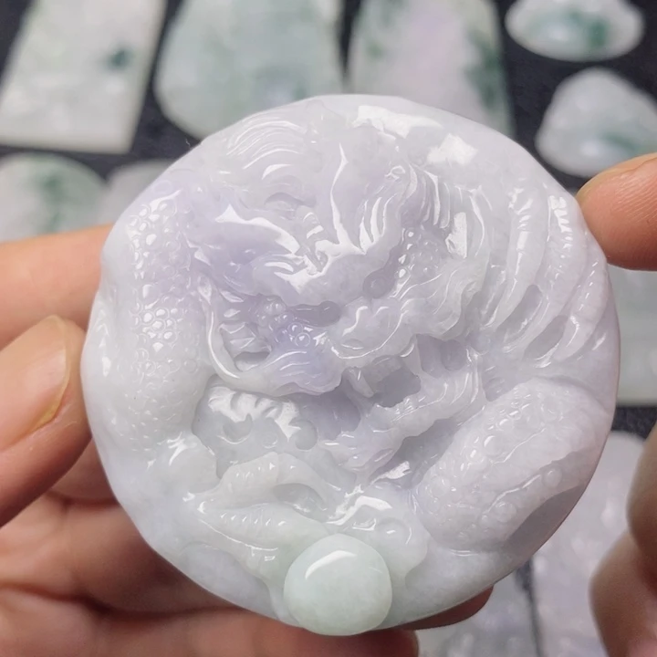 颈饰未镶嵌翡翠天然翡翠A货