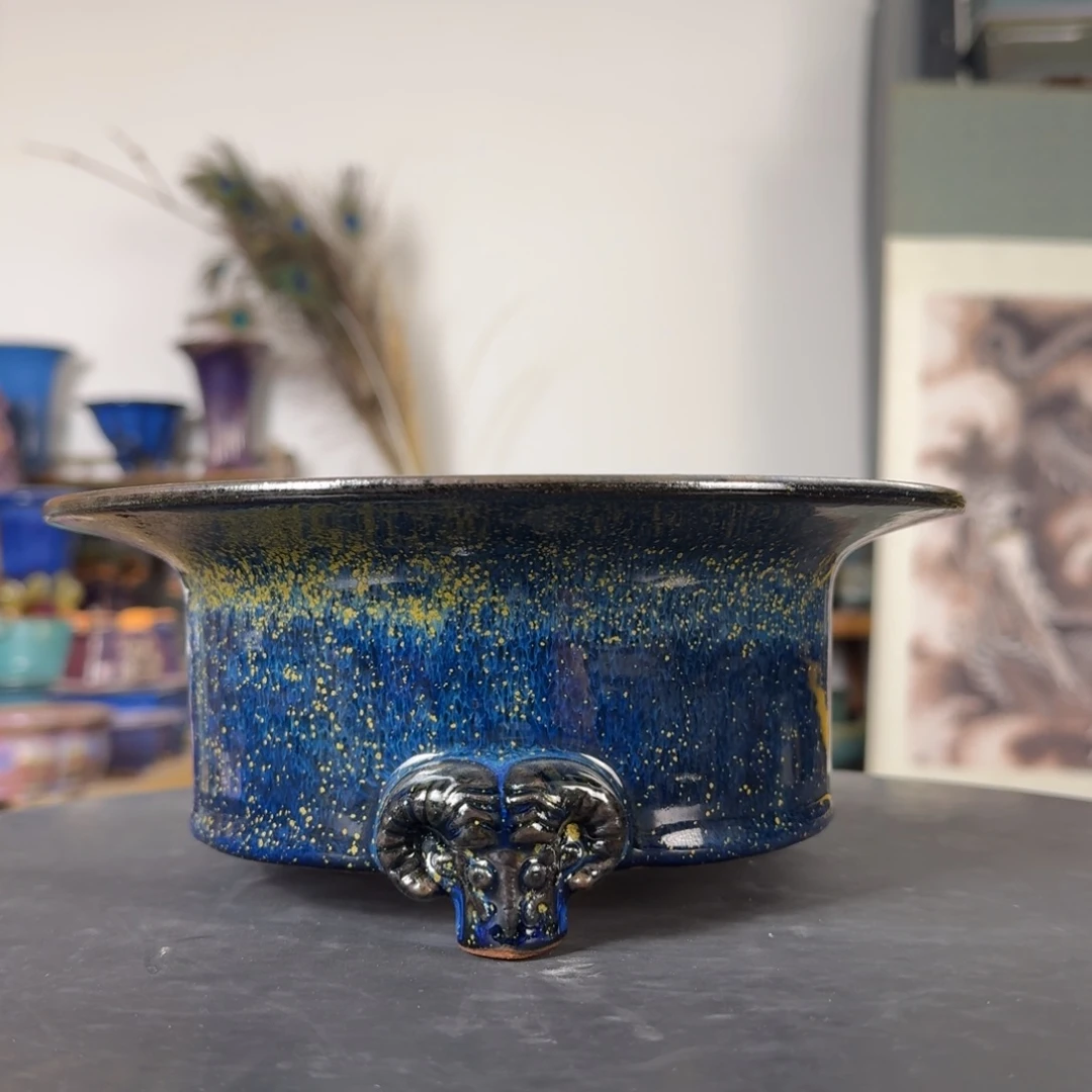 李***荣陶摆件觉象绿植盆景花盆