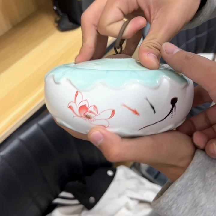 茶叶罐陶瓷家用储物罐轻微瑕疵品介意勿拍