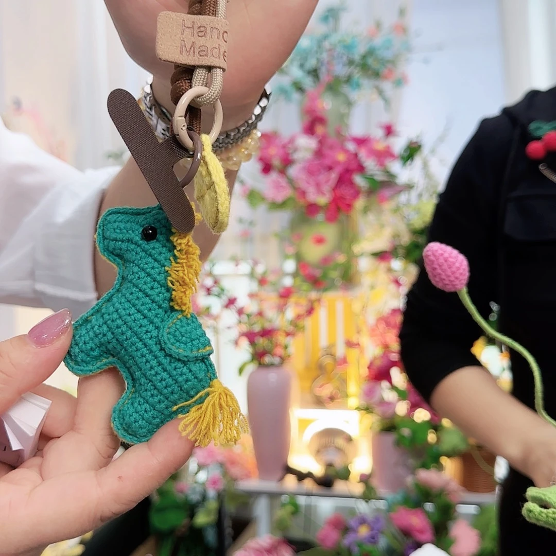 手工钩织设计挂件