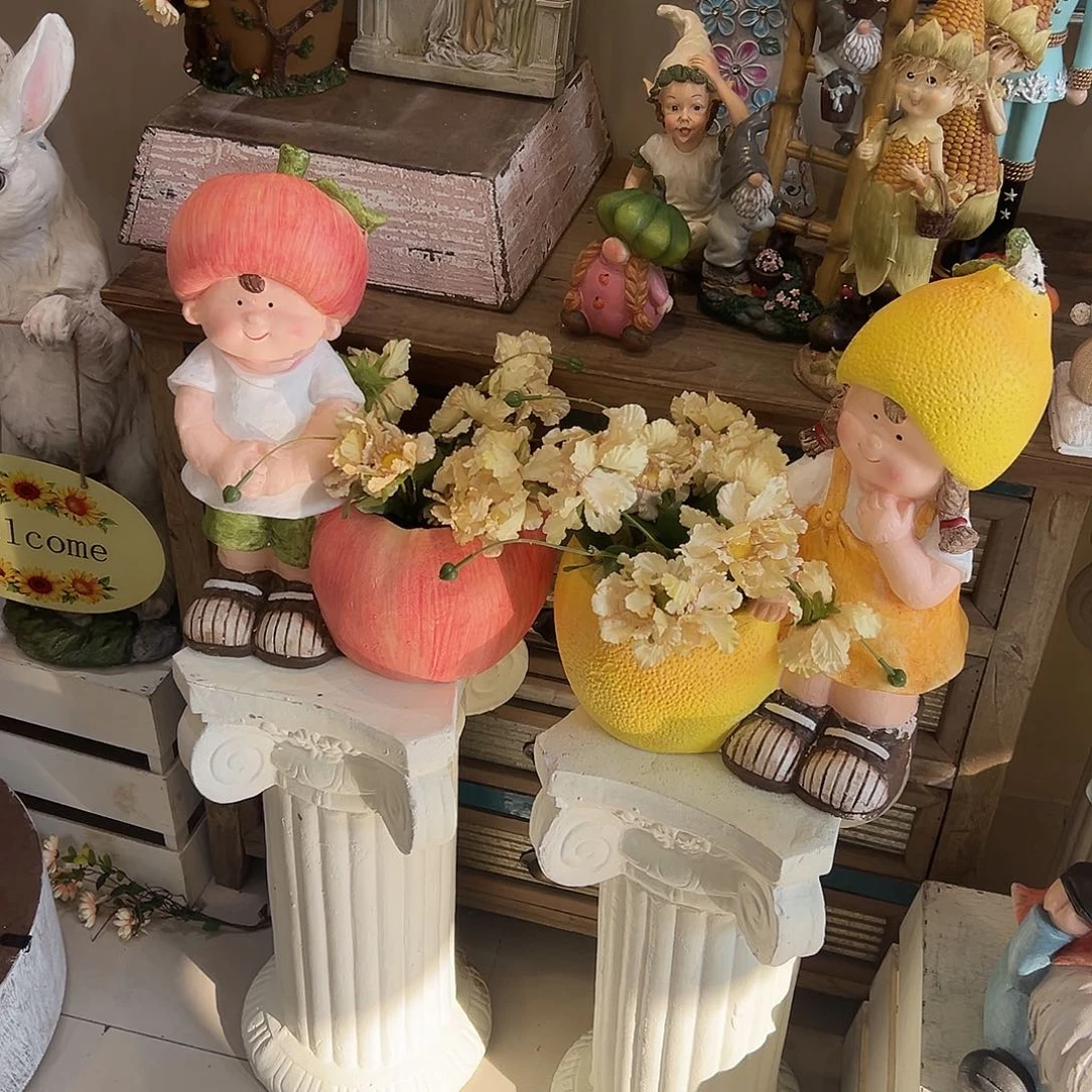 花园摆件红红火火