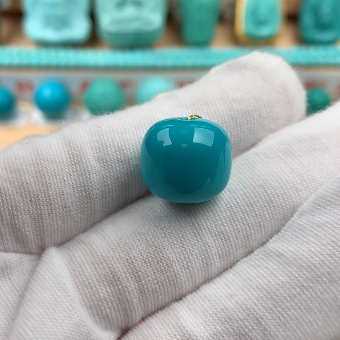 杨***二绿松石未镶嵌发饰