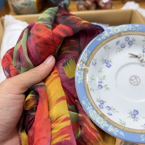 瓷片摆件工艺品瓷器摆件777