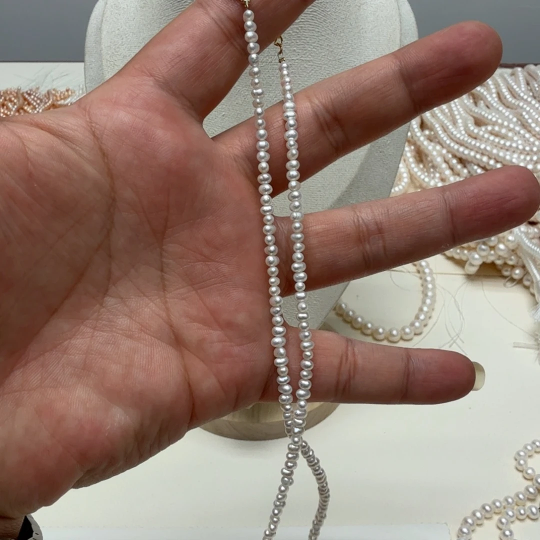 颈饰合金淡水珍珠10001