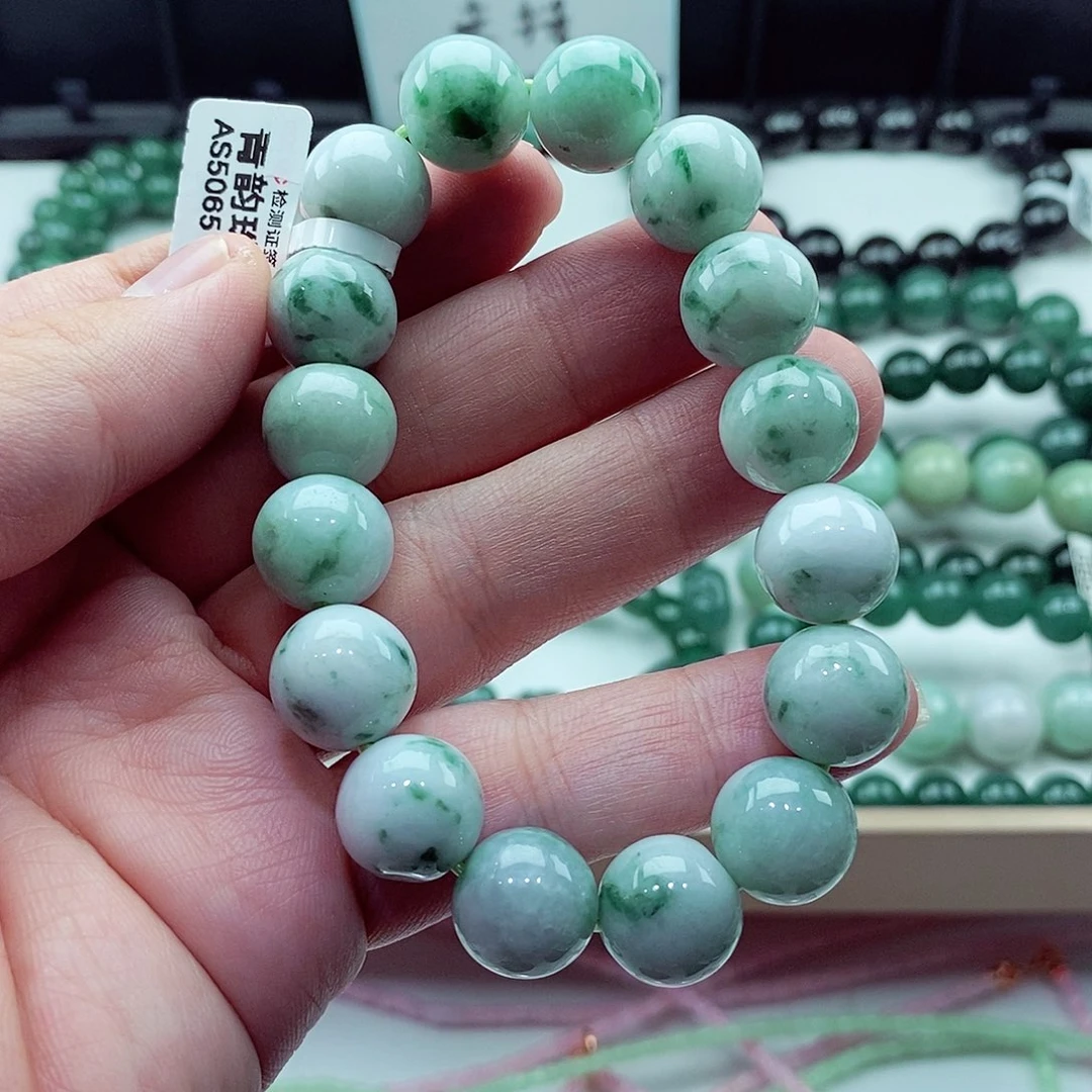 翡翠未镶嵌毛衣链