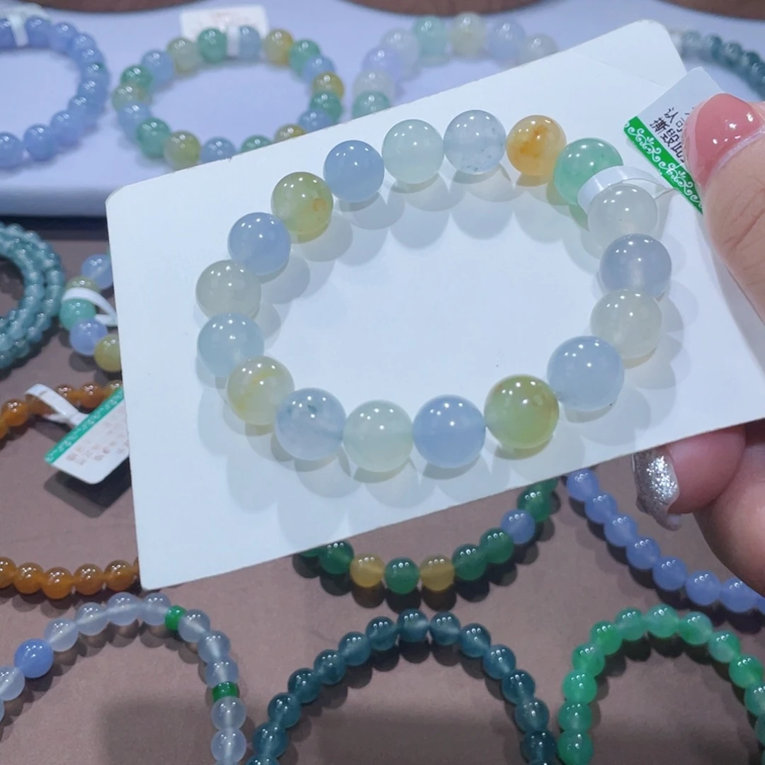 未镶嵌手链翡翠糖果