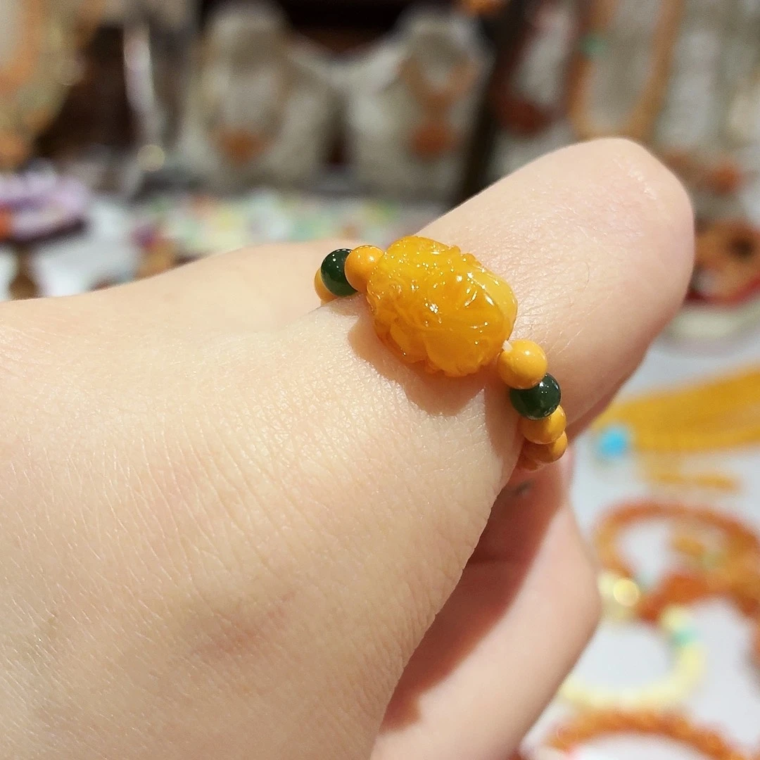 蜜蜡未镶嵌手链手串