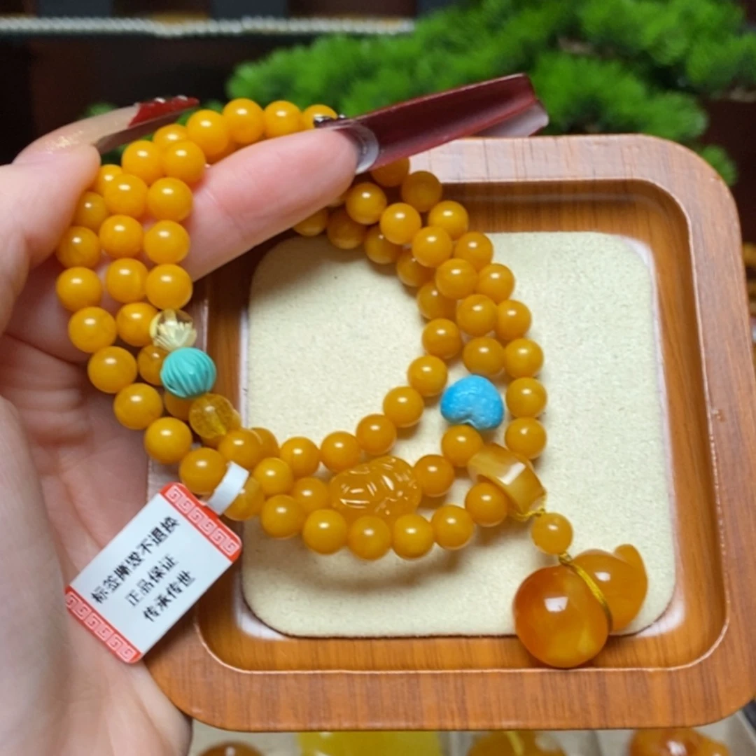 【闪购商品】手链蜜蜡未镶嵌手串