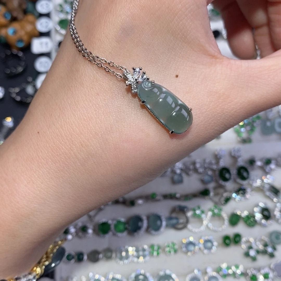 颈饰未镶嵌翡翠翡翠