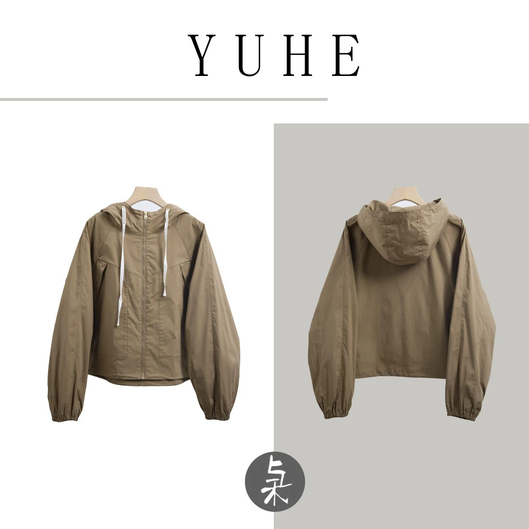 【YU HE】与禾春季时尚百搭舒适外套（YH25JK022403）
