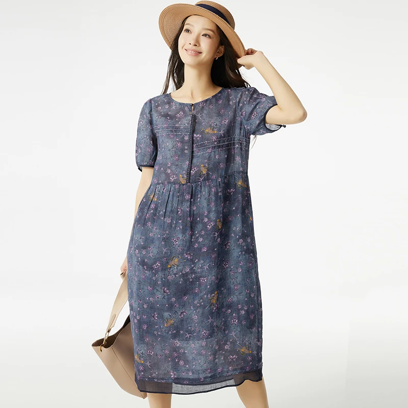 布景女装2025年夏季新品连衣裙BW42LB5202