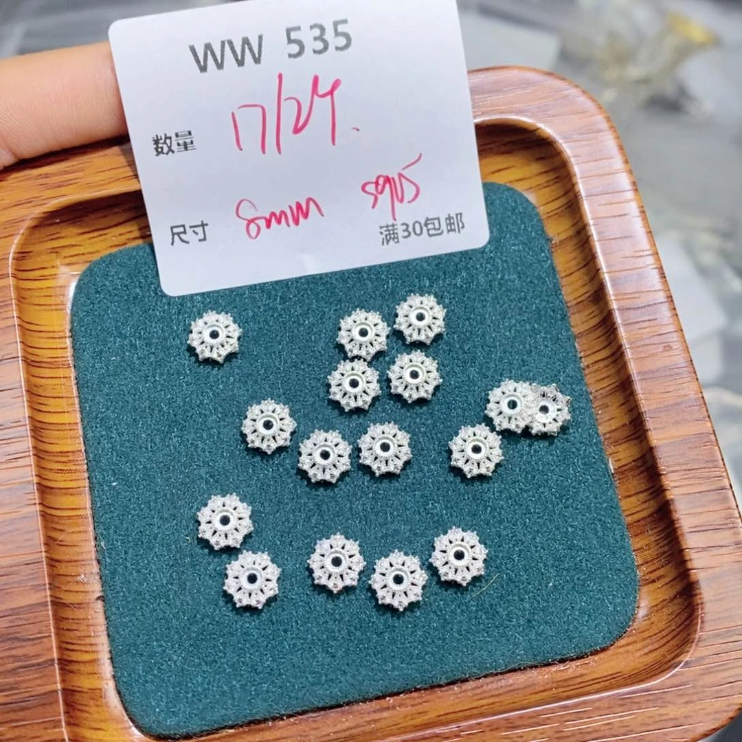 银S925镶嵌颈饰水晶WW535