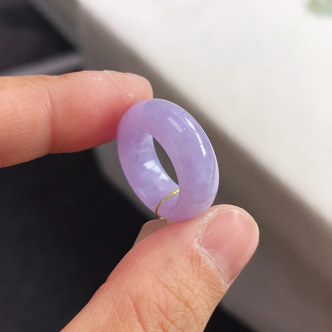 翡翠未镶嵌戒指7号
