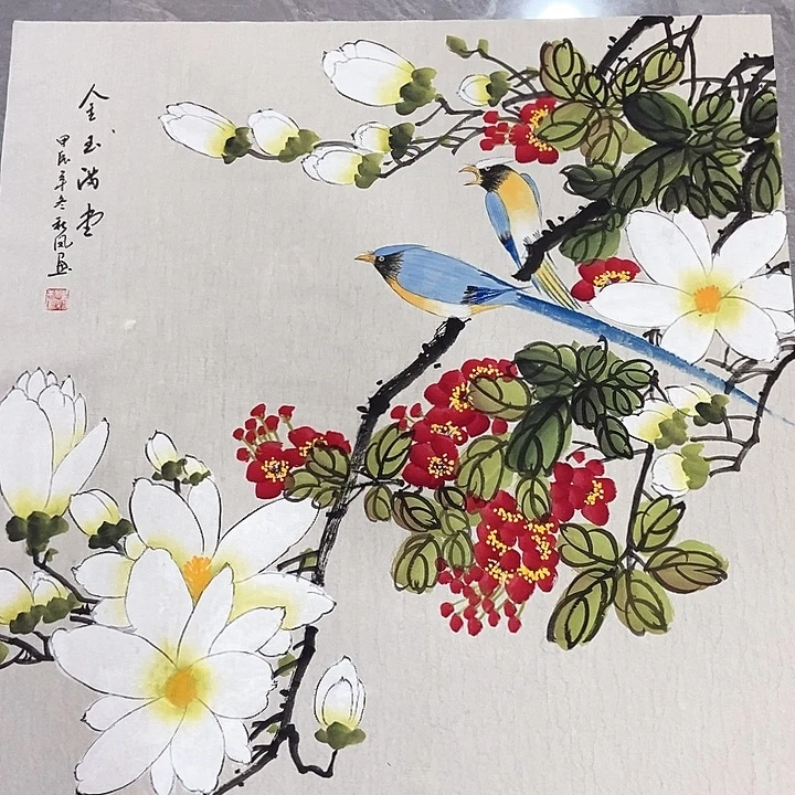 小周画廊的直播间