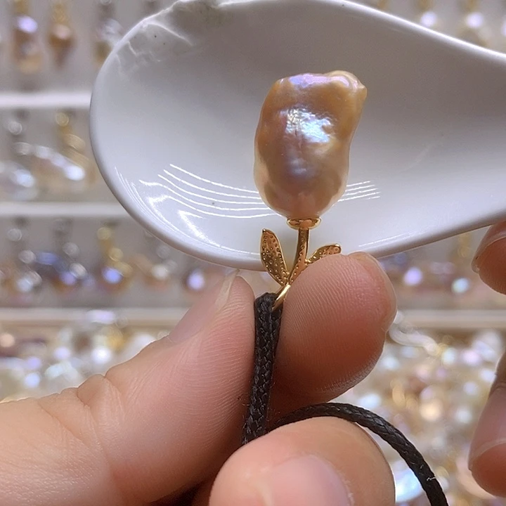 淡水珍珠未镶嵌颈饰120