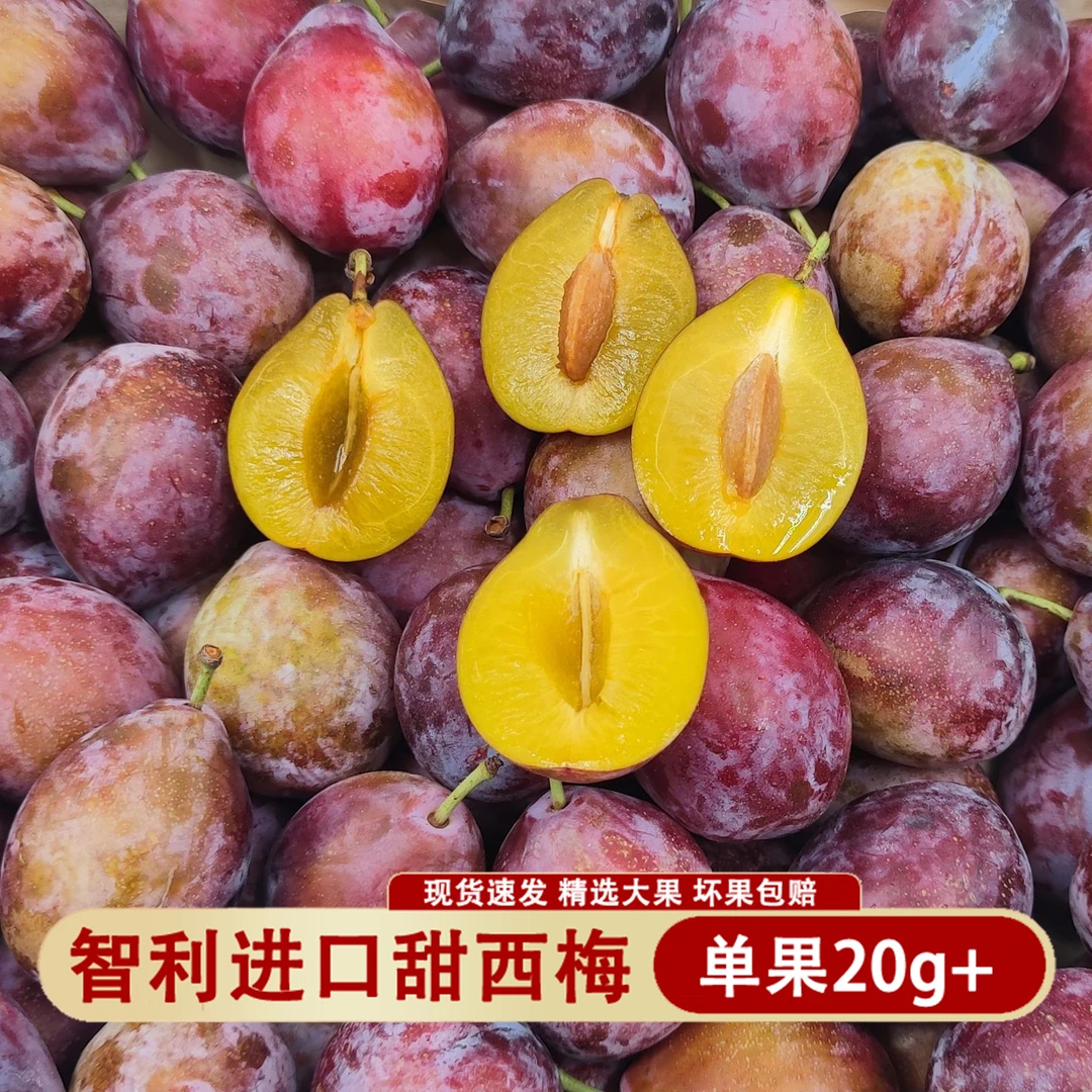 新鲜智利甜西梅进口法兰西大西梅当季大果原装整箱包邮应季水果脆
