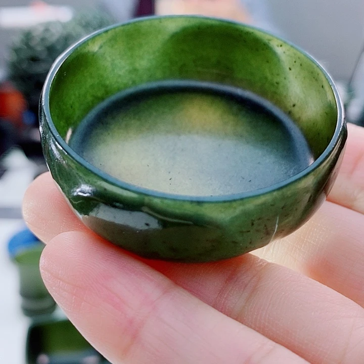 和田玉（青玉）未镶嵌把件