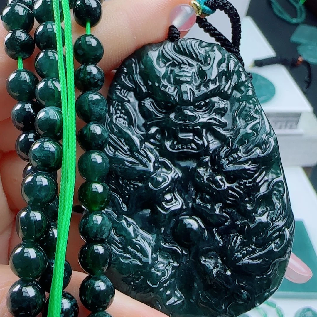 翡翠未镶嵌挂件111