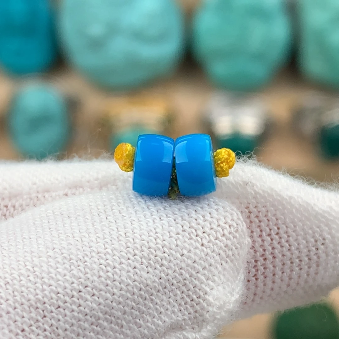 绿松石配饰未镶嵌卡5.6