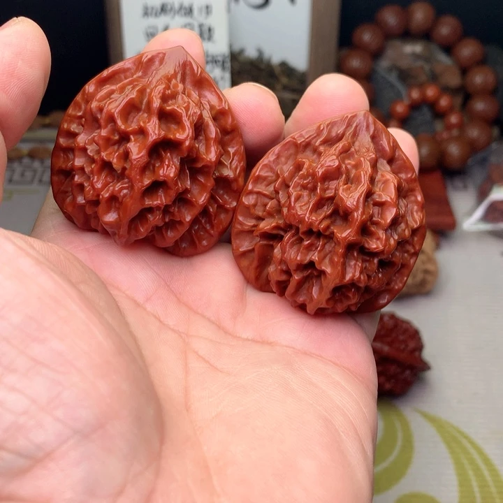 文玩核桃把件深**海帝王