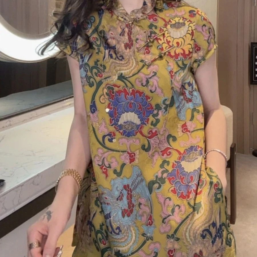 新中式气质中国风无袖盘扣改良唐装独特女2025夏季新款上衣小衫