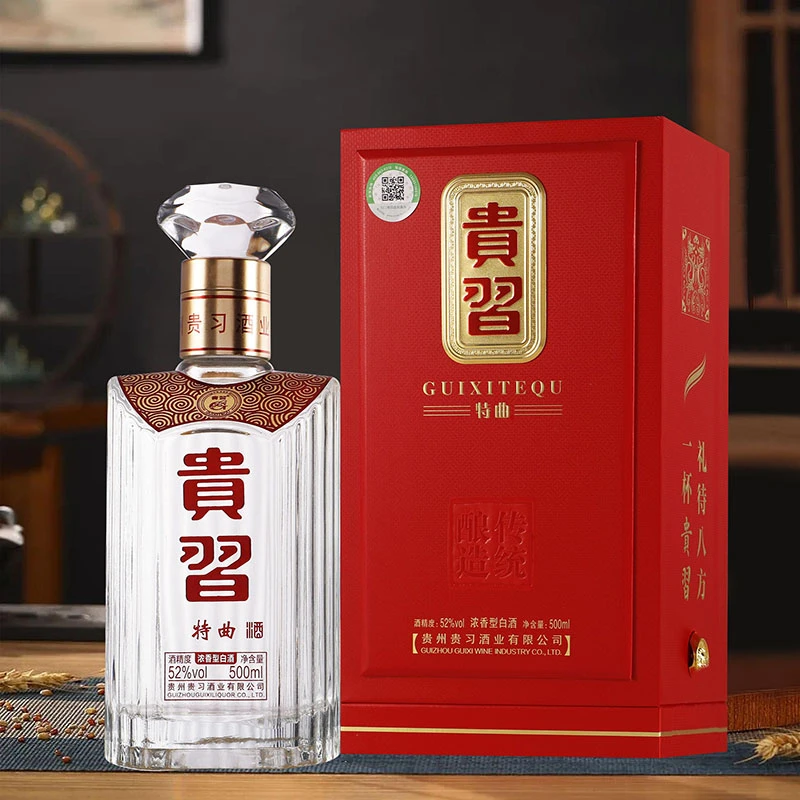 贵习贵习酒特曲 52度浓香型白酒 招待送礼高端白酒52度500
