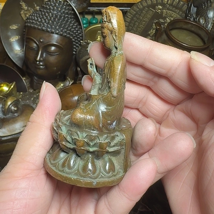 铜器摆件收收藏藏