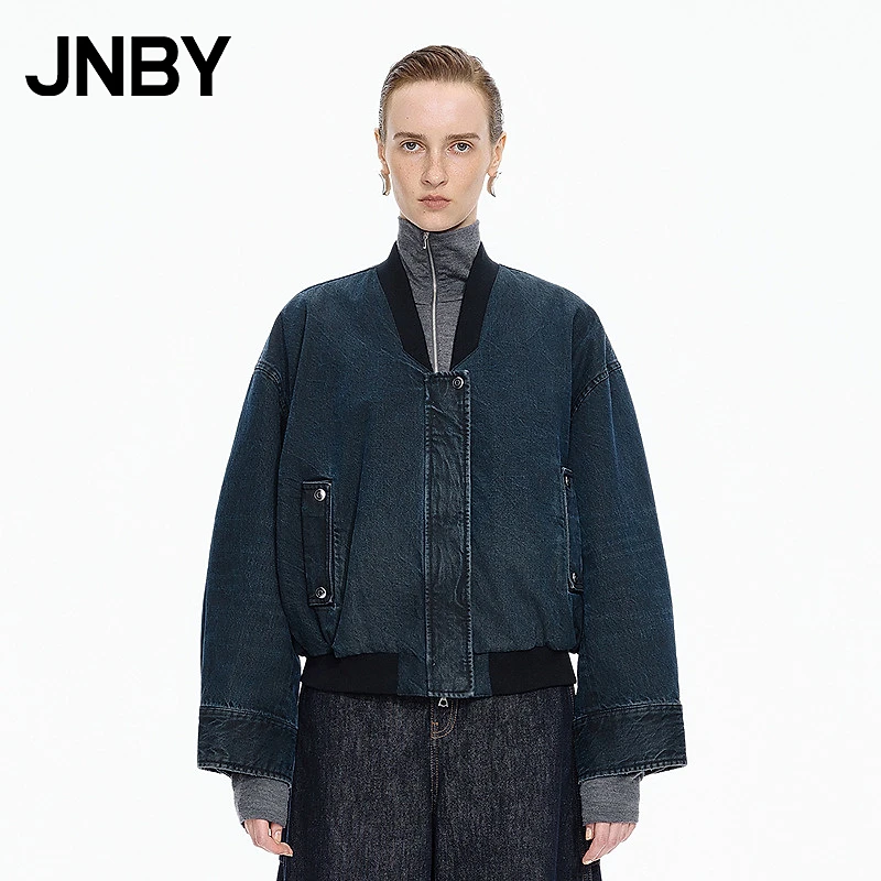 【商场同款】JNBY/江南布衣25冬新品羽绒服H型长袖宽松5P0C13880