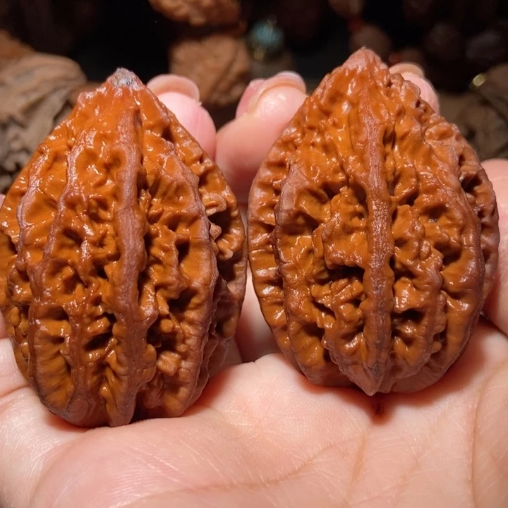 把件文玩核桃东北楸子小雪22