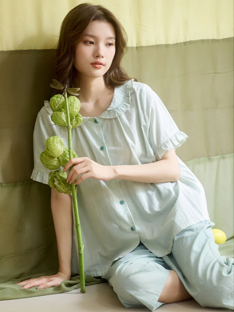 安小姐夏季可外穿家居服20098